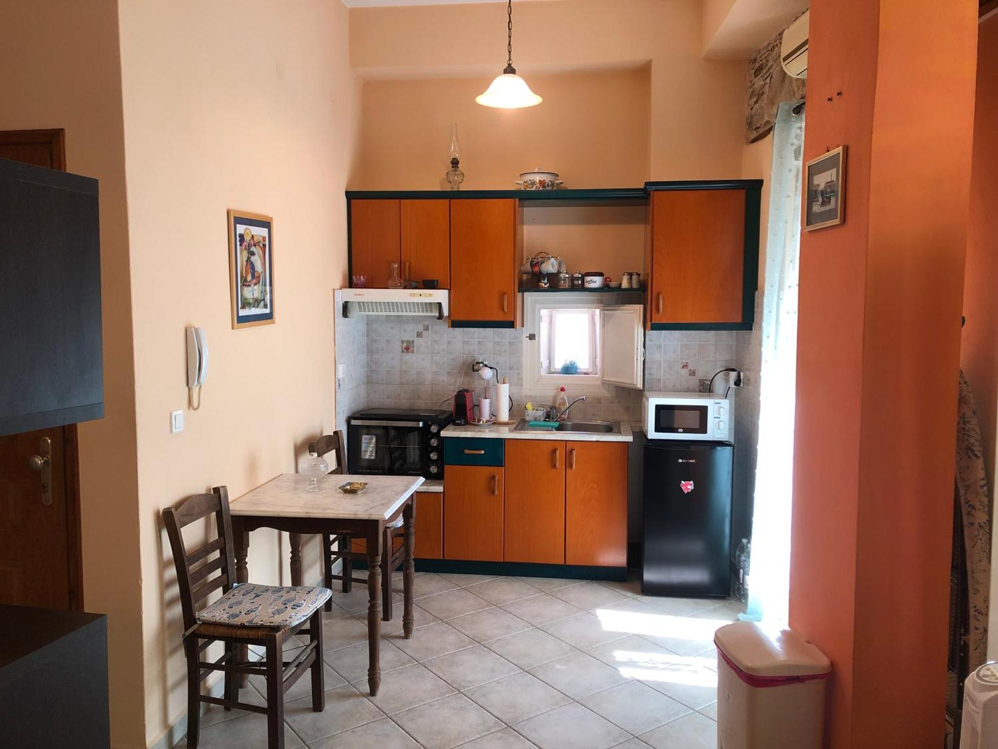 1872 - Agnes, Cozy Stony Apartment With Balcony Ermoupoli Luaran gambar